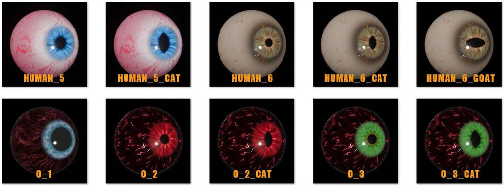 Digital Eyes Kit, Halloween Digital Eyes, Prop Builder, Halloween Skeleton