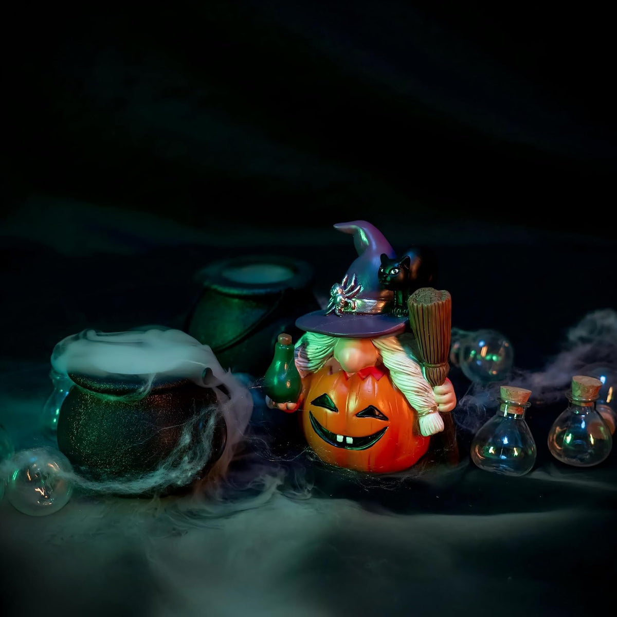 3-Piece Halloween Vampire Wizard Witch Gnomes | Home Decor