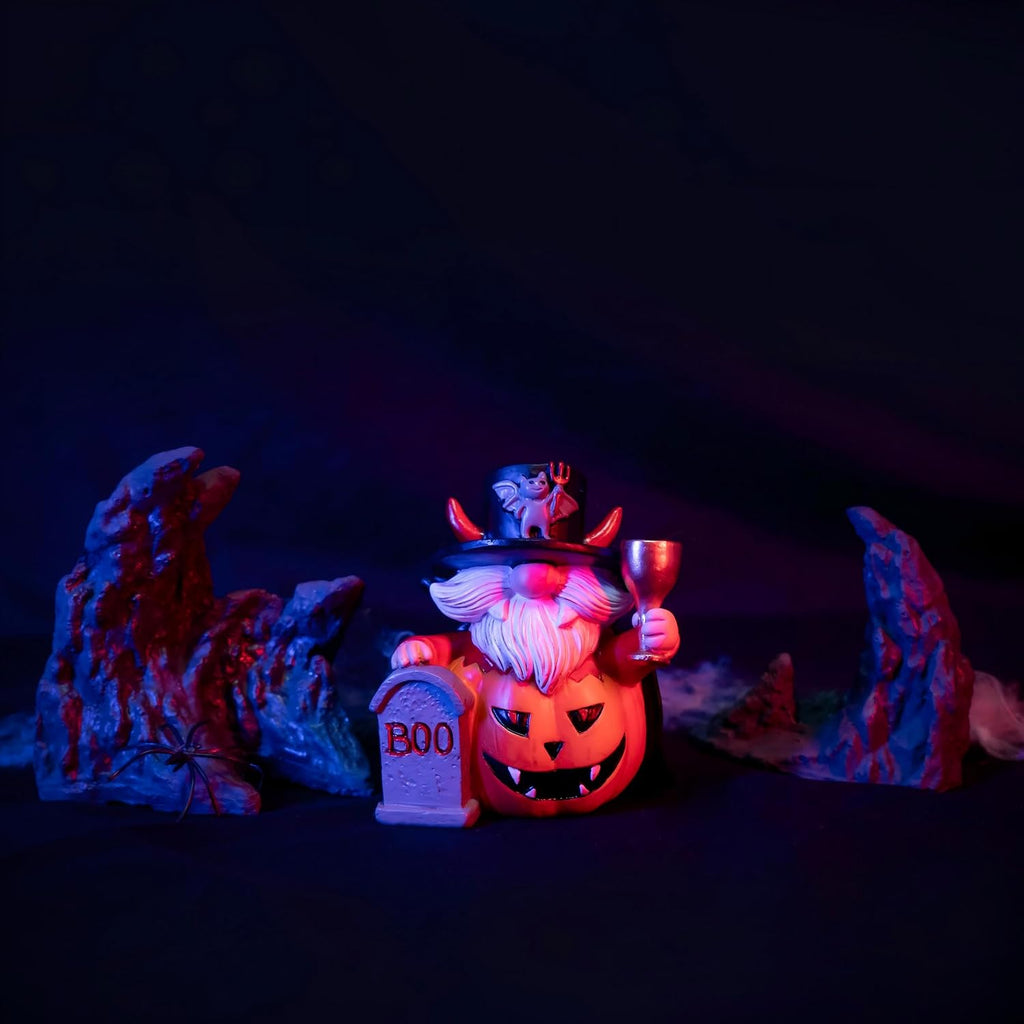 3-Piece Halloween Vampire Wizard Witch Gnomes | Home Decor