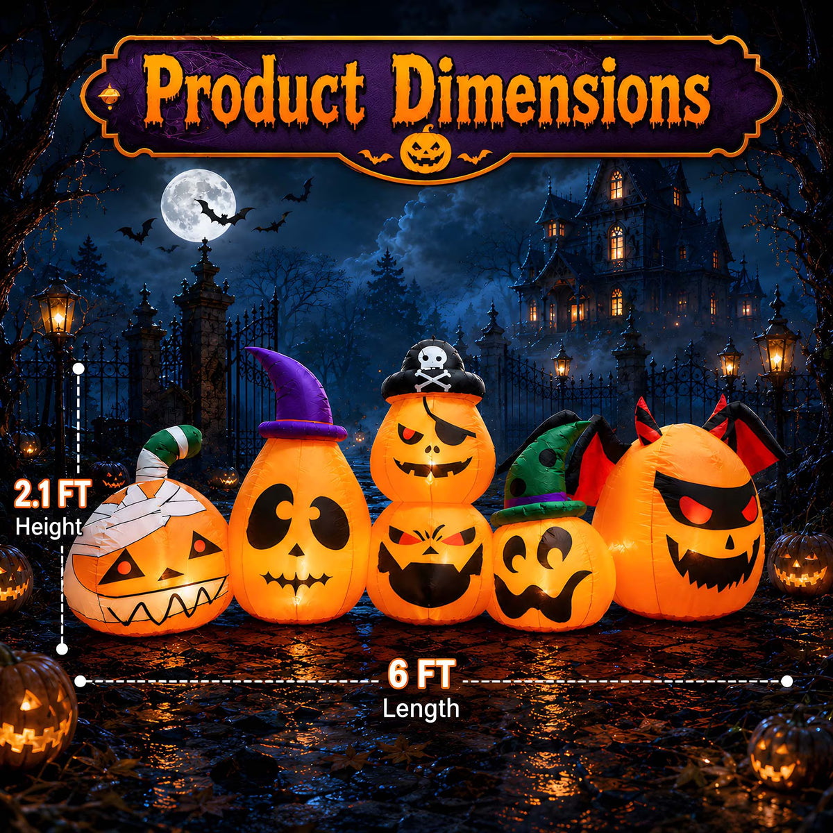 Halloween Inflatable Outdoor Decoration