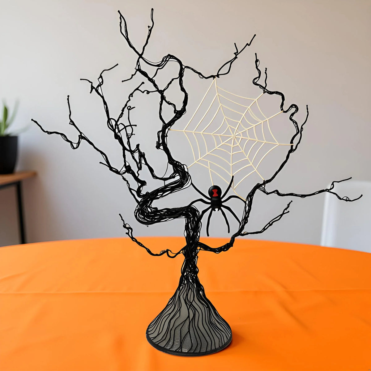 Halloween Tree with Spider