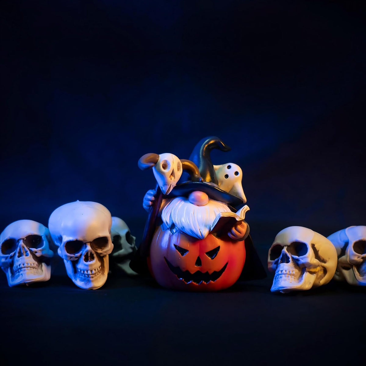 3-Piece Halloween Vampire Wizard Witch Gnomes | Home Decor