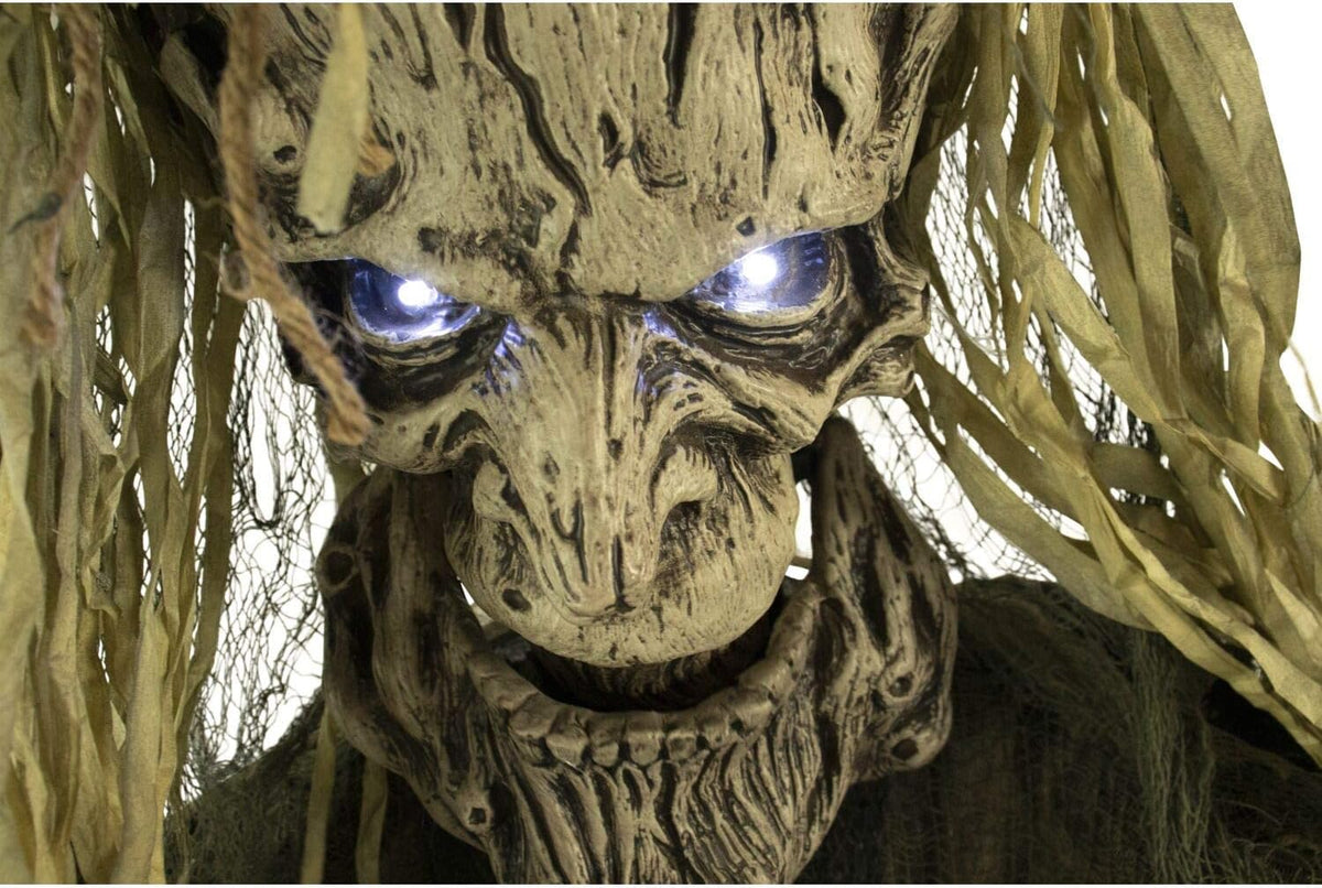 Animated Haunted Tree Creature | Life-Size Halloween Prop With Light & Sound