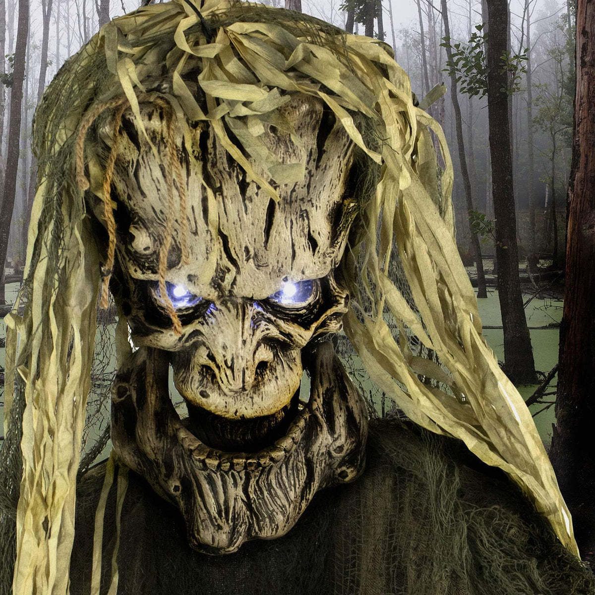 Animated Haunted Tree Creature | Life-Size Halloween Prop With Light & Sound