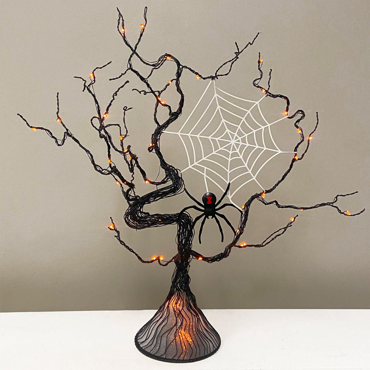 Halloween Tree with Spider