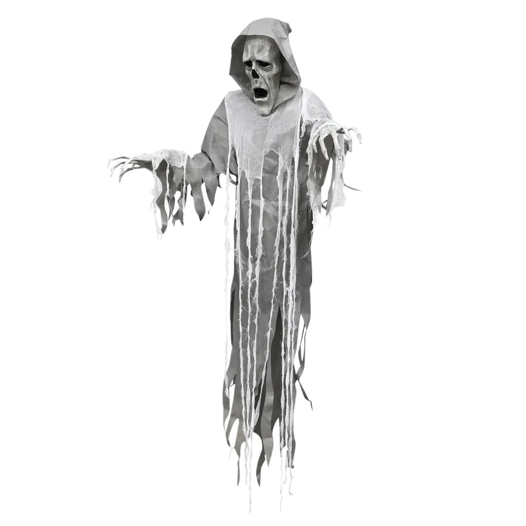 6 Ft. Animated Phantom Hanging Halloween Decoration