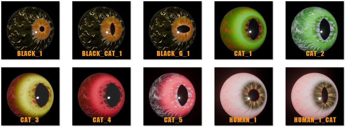 Digital Eyes Kit, Halloween Digital Eyes, Prop Builder, Halloween Skeleton