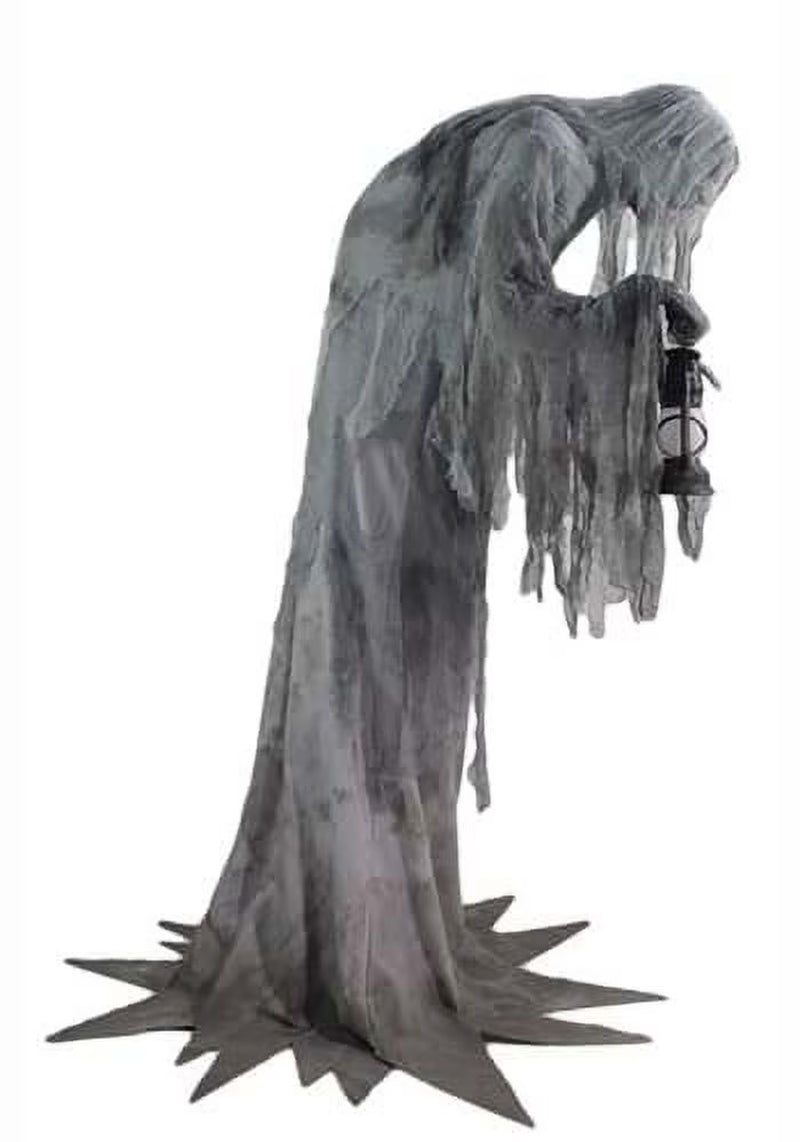 Life-Size Animated Wailing Phantom | Premium Yard and Haunted House Decoration 