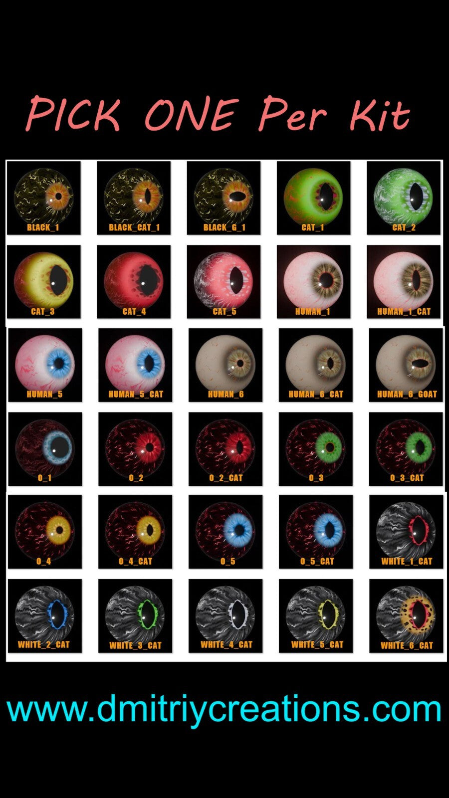 Digital Eyes Kit, Halloween Digital Eyes, Prop Builder, Halloween Skeleton