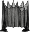 Halloween Creepy Cloth Black 80×400Inch - Halloween Decorations Clearance - Creepy Spooky Halloween Decorations Outdoor Indoor