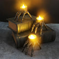 Halloween Skeleton Lights Decorations, Halloween Candles Lamp Decoration Ornament Indoor Outdoor, LED Spooky Skeleton Hand Candle, Flameless Candle for Home outside Yard Lawn Garden Party